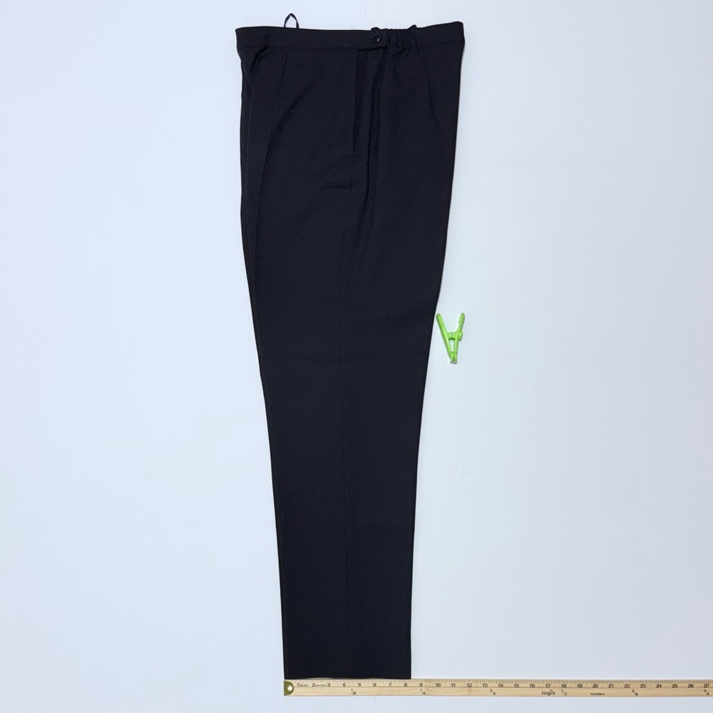 Emily Women's 2pc Pant Suit Set Size 12 Black Career Business Professional - Picture 5 of 16